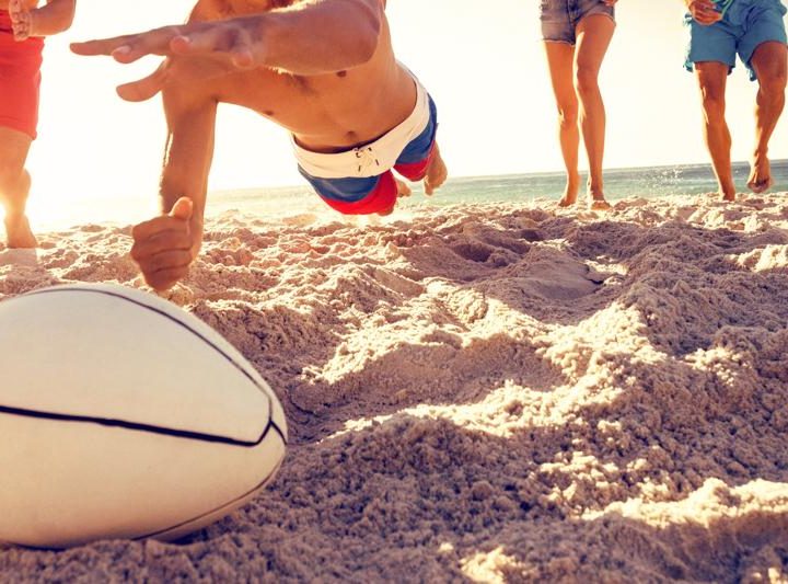 Beach Touch: Riding the Waves of a New Fitness Trend
